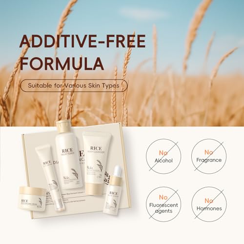 LAIKOU Skin Care Set, Korean Skin Care - Korean Beauty for Women - 5pcs