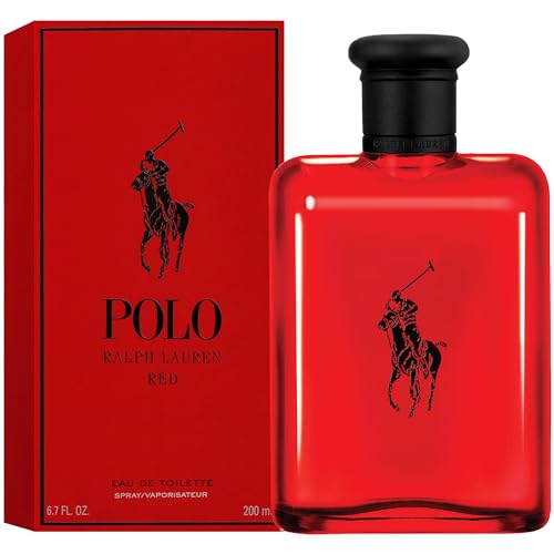 Ralph Lauren Polo Red Eau de Toilette Spicy Essence Cologne - 6.7 Fl Oz