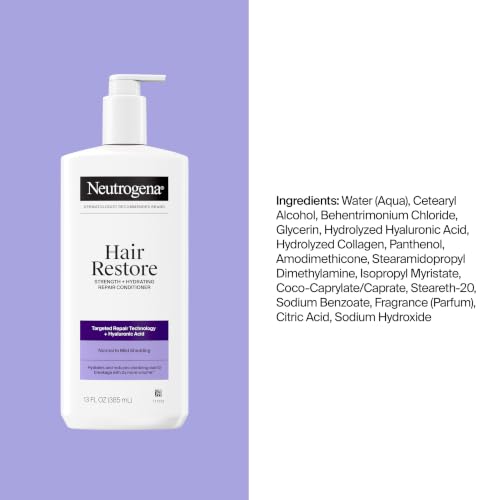 Neutrogena Hair Restore Strength + Hydrating Repair Conditioner, 13 fl. oz