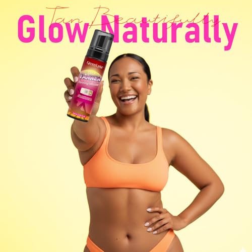 Self Tanner Mousse Mitt Kit – Medium Glow Watermelon Scent 6.76 fl. oz