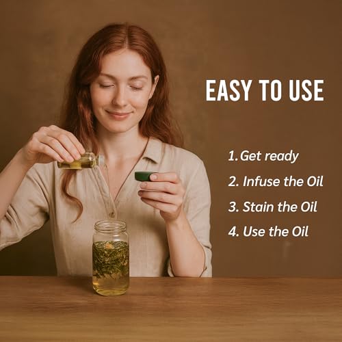 Well's Oil 18 Kinds Herbal Hair Mix Treatment – Natural Dry Herb Blend for Hair & Scalp Care, for DIY Hair Oil Infusion or Rinse, 2.5 oz