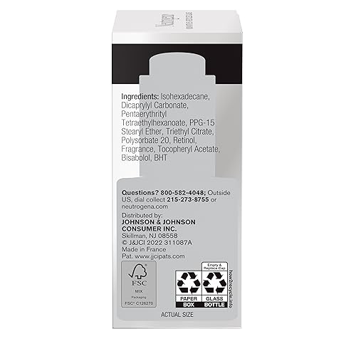 Neutrogena Rapid Wrinkle Repair Retinol Face Oil, 1.0 fl oz