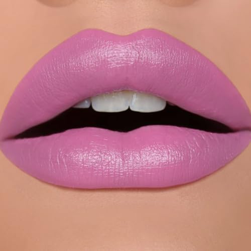 House of Sillage Diamond Powder Satin finish lipstick - Gold - PRINCE - Light baby pink blue undertone