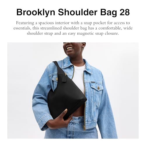 Coach Brooklyn Shoulder Bag 28, Black