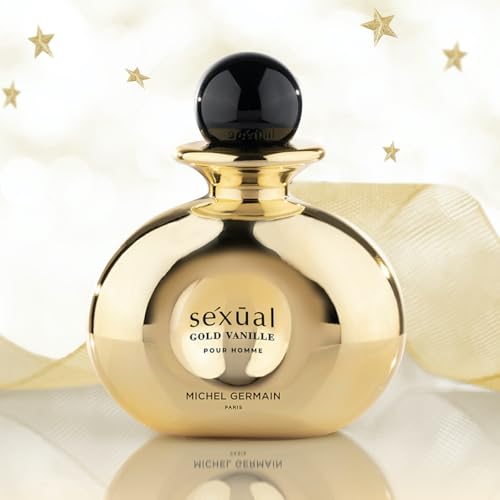 Michel Germain Sexual Gold Vanille Pour Homme Eau de Parfum Spray, 4.2 Fl Oz