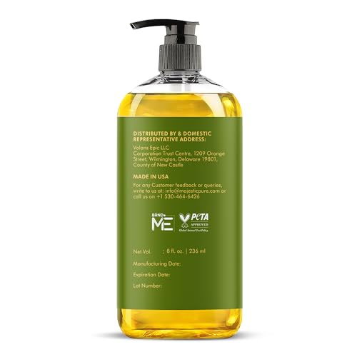 Majestic Pure Arnica Massage Oil, Relaxing Body Oil, 8 Fl Oz