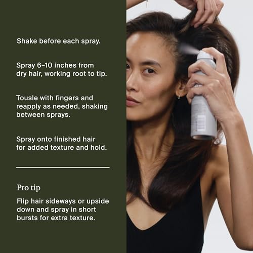 Living Proof Full Dry Volume & Texture Spray – Instant Volume, Texture, Oil Absorption, Heat Protection, Lightweight Hold for Fine or Flat Hair, 7.5 oz