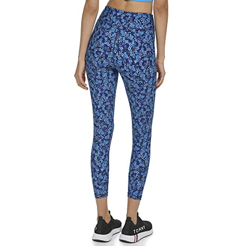 Tommy Hilfiger Sport Womens Sport Legging,Navy Combo,Medium