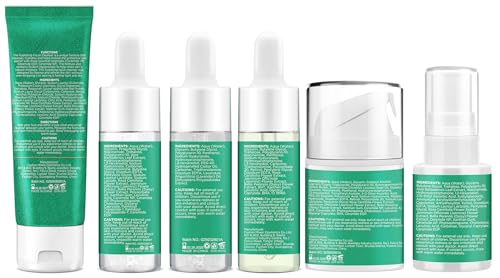 Lifting & Firming Anti-Aging Skin Care Set Kit for Women Teens,Niacinamide Retinol Serum,Hyaluronic Acid Serum,Skincare Gift Set,Facial Skin Care Products,Face Care Routine Kit Christmas Gift Women