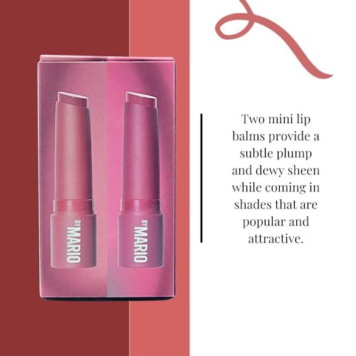 Makeup By Mario Mini MoistureGlow On The Go Plumping Lip Serum Duo - Bare Glow & Rose Glow