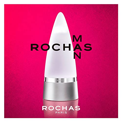 Rochas Man Eau de Toilette, Woody Gourmand, 3.3 fl. oz.