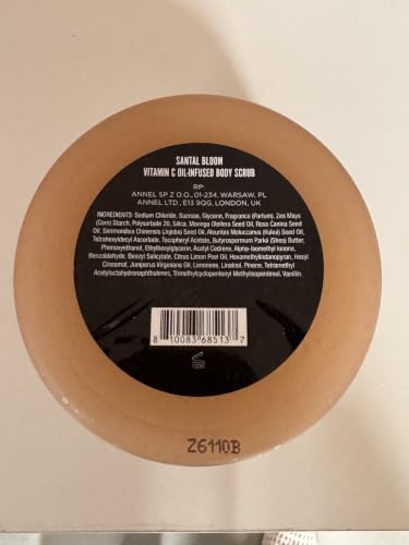 Saltair Vitamin C Oil-Infused Body Scrub | Santal Bloom, 18.5 oz