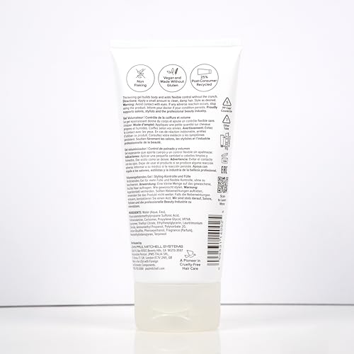Paul Mitchell Extra-Body Sculpting Gel, Adds Fullness + Styling Control, For Fine Hair, 16.9 fl.oz