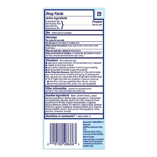 Biore UV Aqua Rich Moisturizer SPF 50 Facial Sunscreen, 1.7 fl oz