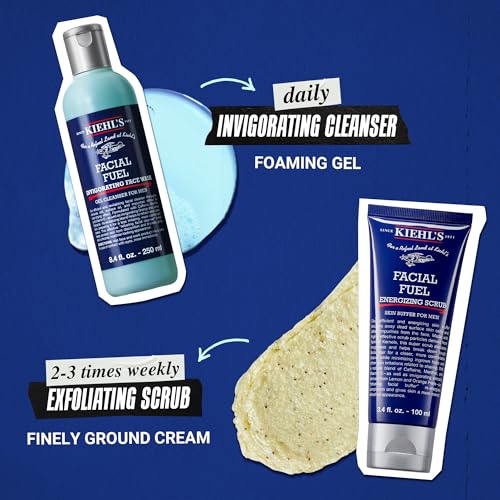 Kiehl's - Facial Fuel Men's Energizing Face Wash - 8.4 fl oz