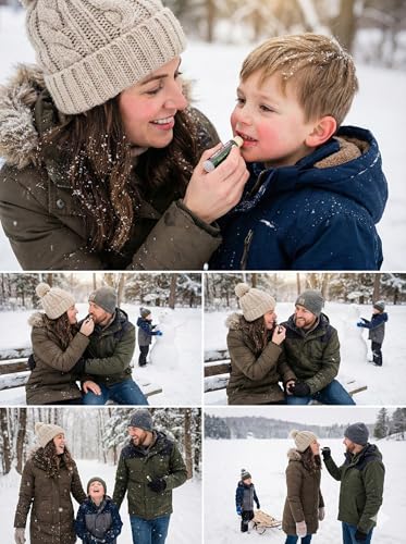 Earth's Daughter Organic Lip Balm - Moisturizing 6-Pack