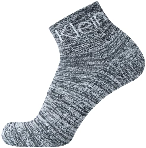 Calvin Klein Men's Socks - Athletic Cushioned Quarter Cut Ankle Socks (12 Pack), Size 7-12, Assorted