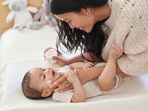 Babo Botanicals Sensitive Baby Fragrance-Free Miracle Cream - Face Moisturizer - For Sensitive Skin - Calendula, Shea Butter, Coconut Oil - EWG Verified - Fragrance-Free - For Babies & Kids