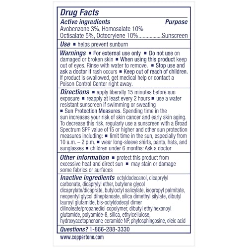 Coppertone Every Tone Invisible Face Sunscreen Stick SPF 55, 0.49 OZ