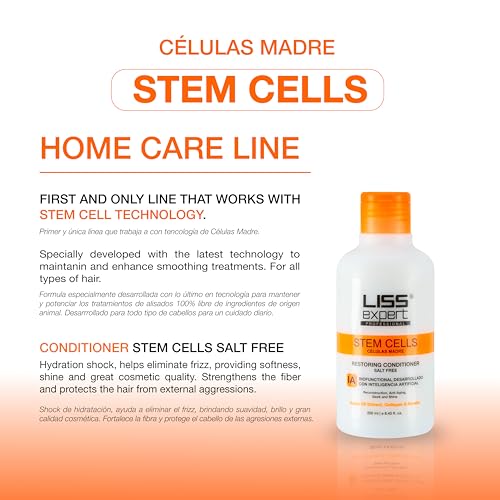Liss Expert Professional Stem Cells Hair Organic Smoothing Treatment - Post Treatments Packages (7-CONDITIONER)
