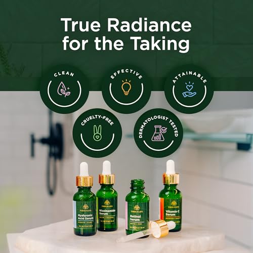 Tree of Life Face Serum Skin Care, Facial Serum for Women and Men, Set of 4