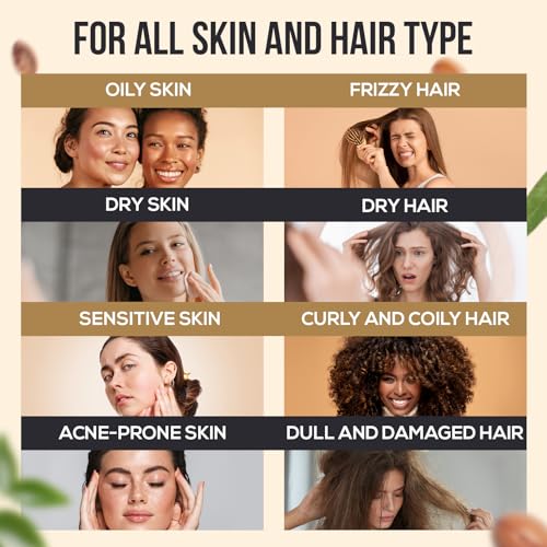 Moroccan Argan Oil 16 Fl Oz Deep Moisturizing Hair & Skin Oil