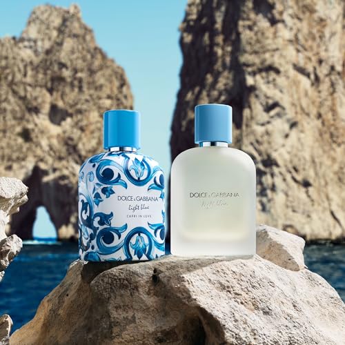 Dolce&Gabbana New Light Blue, Capri in Love, Eau De Toilette Spray, For Men - 100 ml / 3.3. fl.oz