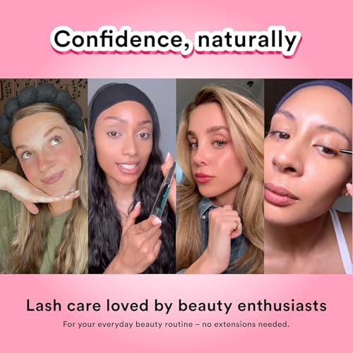 Eyelash Growth Serum, Prostaglandin-Free Lash Serum for Longer Lashes