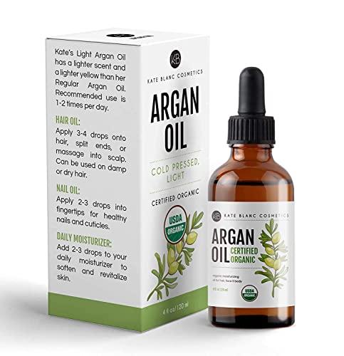 Kate Blanc Cosmetics Argan Oil for Hair, Face & Skin from Morocco (4oz)