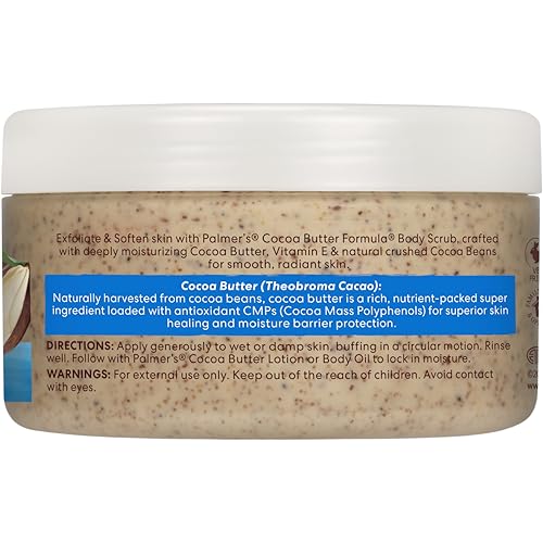 Palmer's Exfoliating Body Scrub, Cocoa Butter Formula, Softens Skin (7 Oz)