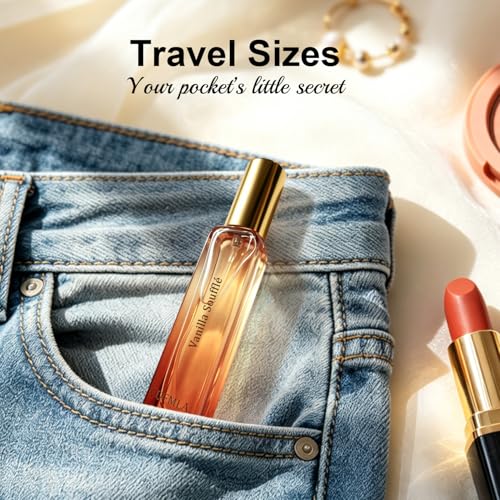 GUFMLA Pheromones Perfumes for Women - Vanilla Perfume, Vanilla Milky Long Lasting Eau de Toilette Parfum, Travel Size Perfume 14ml/0.51fl.oz Perfumes Spray for Women