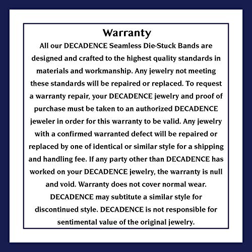 Decadence 14K Yellow Gold 2mm Polished Plain Wedding Band, Size 6.5