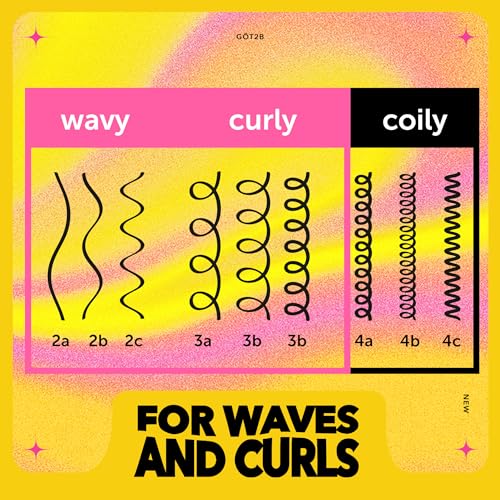 got2b Curled Flexible Curl Foam, Curl Mousse for Wavy & Curly Hair