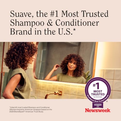 Suave Professionals Thickening Shampoo Collagen Infusion for Fine Hair Volumizing Shampoo 12.6 oz