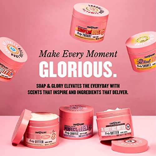 Soap & Glory The Righteous Body Butter & Dry Skin Moisturizer, 10.1 oz