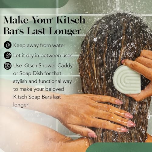 Kitsch Rosemary & Biotin Conditioner Bar Soap for Hair Growth - 2.7 oz