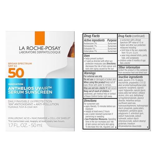 La Roche-Posay Anthelios UVAir™ Sunscreen Serum SPF 50, 1.7oz