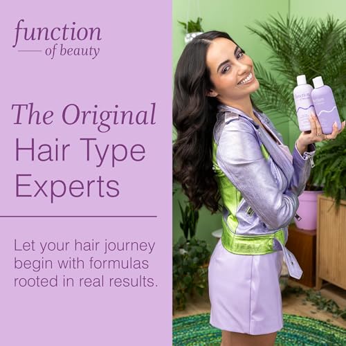 Function of Beauty Wavy Hair Mousse for Styling - Anti-Frizz Hair Styler