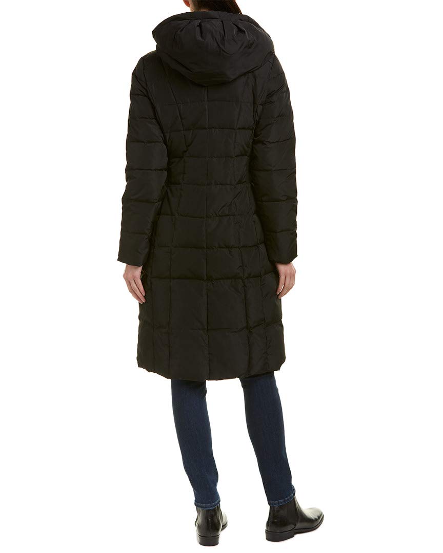 Cole Haan womens Down Alternative Outerwear Coat, Deep Black, Large US