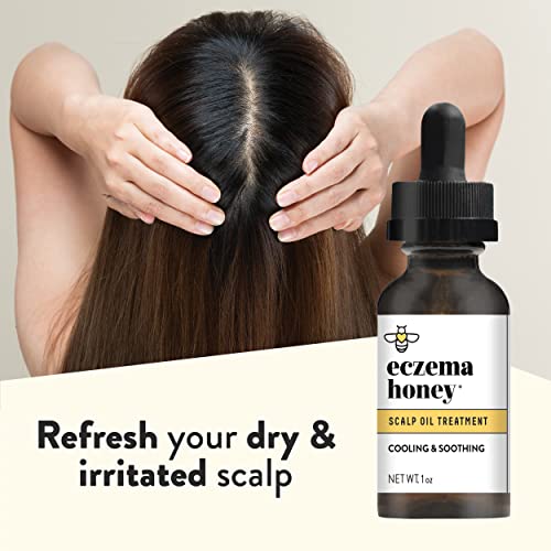 ECZEMA HONEY Soothing Scalp Oil, Daily Itchy Scalp Relief Serum (1 Oz)