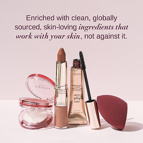 Wander Beauty Baggage Claim - Rose Gold Foil Under Eye Patches For Dark Circles and Puffiness - Under Eye Mask Depuffs & Firms - Brightening Eye Mask for Under Eye Bags (6 Pairs)