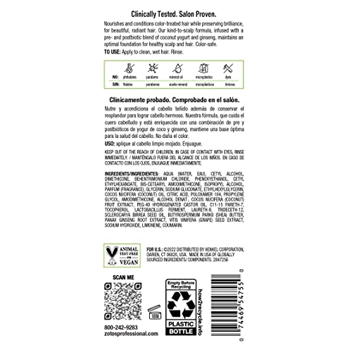Biotera Color Care Conditioner for Color-Treated Hair - Protects & Extends Vibrancy with Coconut & Grapeseed Extract, Enhances Shine & Softness, Color-Safe, Vegan, 32 Fl Oz