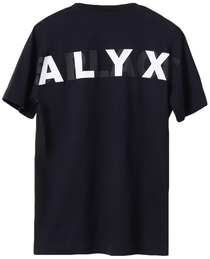 1020 ALYX 9SM, Bold Inverted Logo T-Shirt, Small, Black