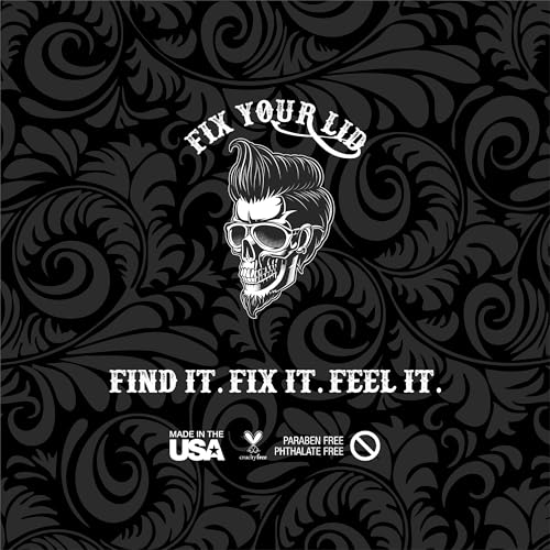 Fix Your Lid Forming Cream for Men, Medium Hold Medium Shine, 3.75 oz
