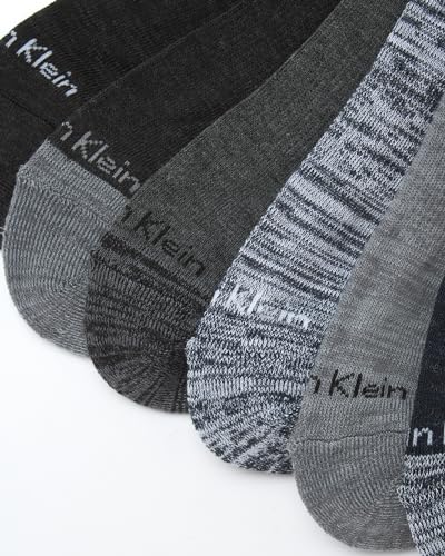 Calvin Klein Men's Socks - Athletic Cushioned Quarter Cut Ankle Socks (12 Pack), Size 7-12, Assorted