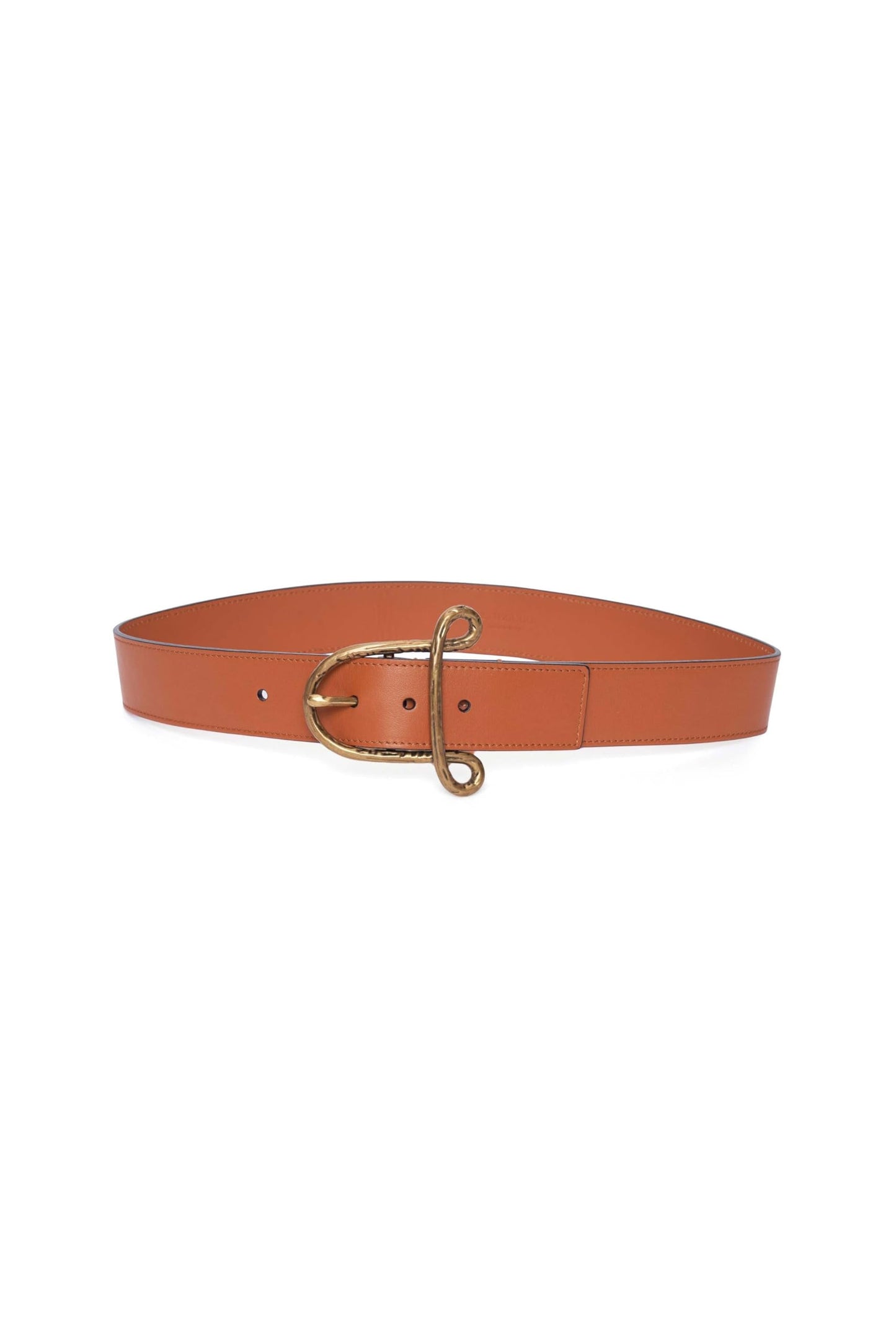 Altuzarra Womens "A" Belt Cognac Medium