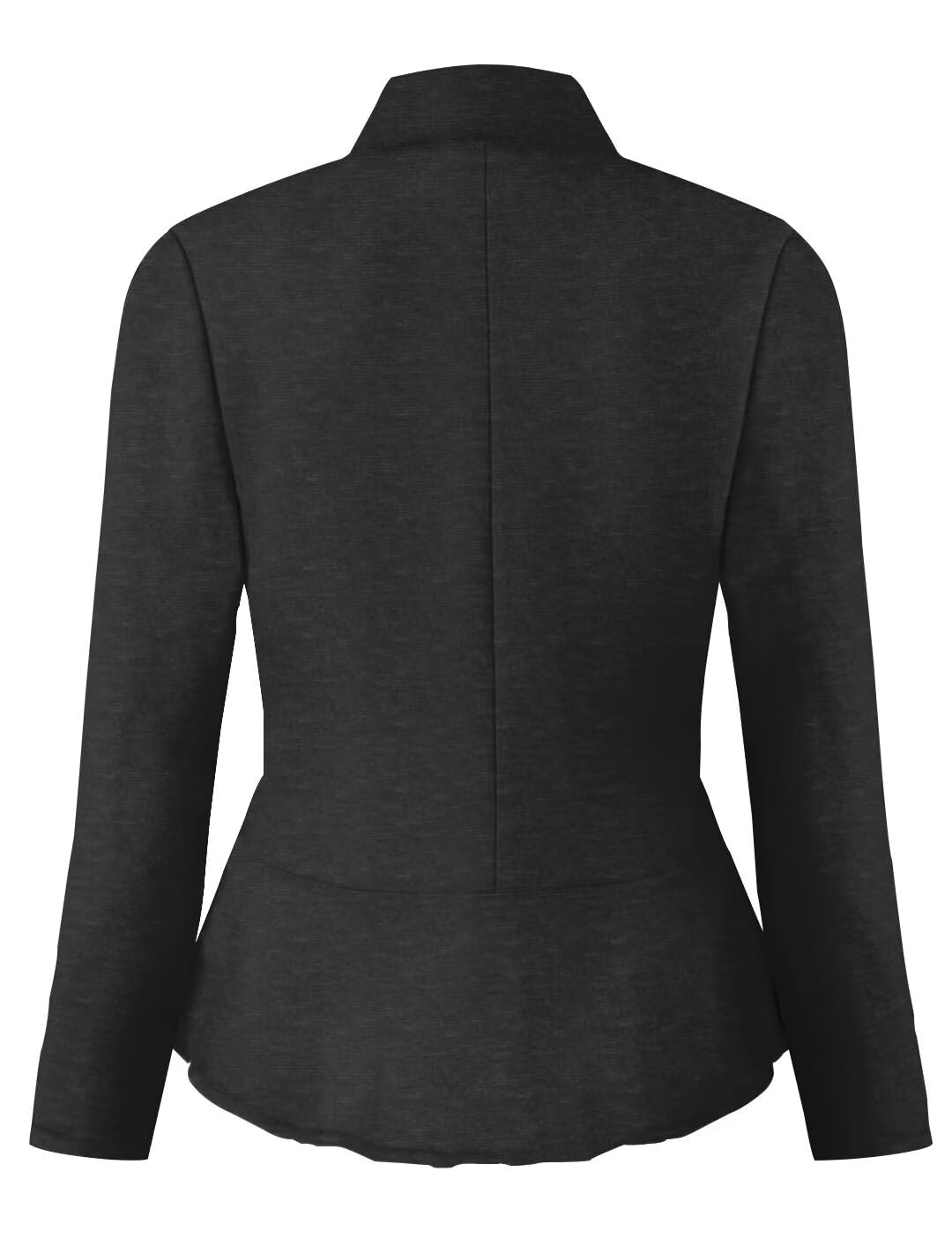 Hybrid & Company Women Super Comfy Ponte Office Blazer JK1135 1073T CHARCOAL L