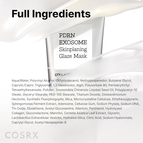 COSRX PDRN EXOSOME Glaze Wrapping Overnight Mask, Instant Glow, 1.69 fl oz