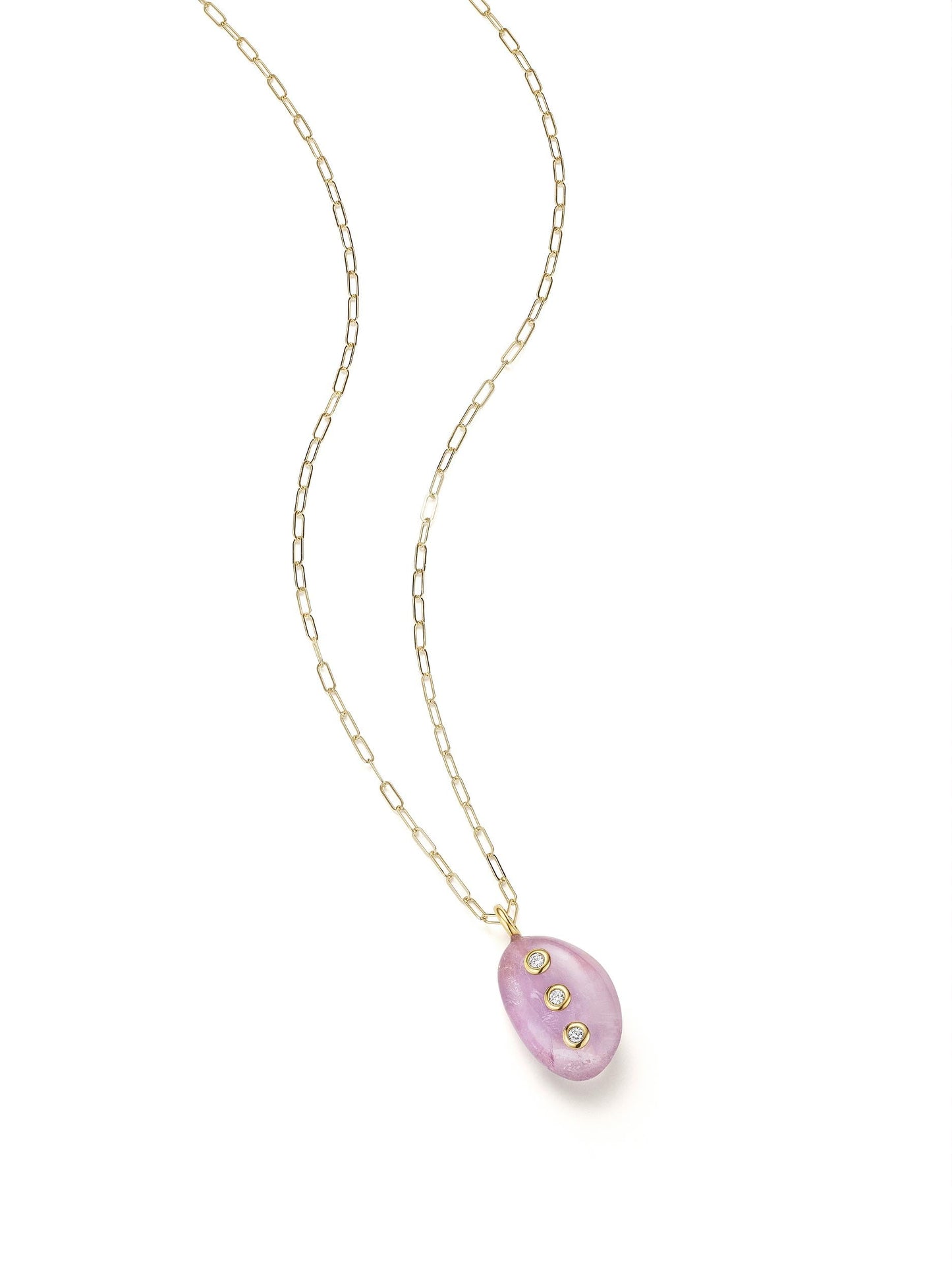 Starburst Amethyst Necklace, OS, Gold Vermeil