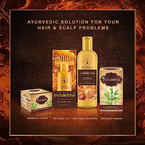 Indulekha Bringha Hair Oil Selfie Bottle, 100Ml